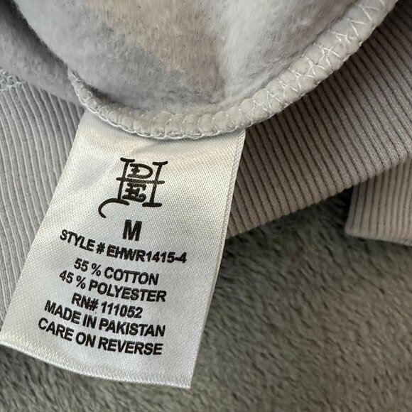 NWT Ed Hardy Tattoo Cropped Sweatshirt Gray Women's MEDIUM - Picture 7 of 7